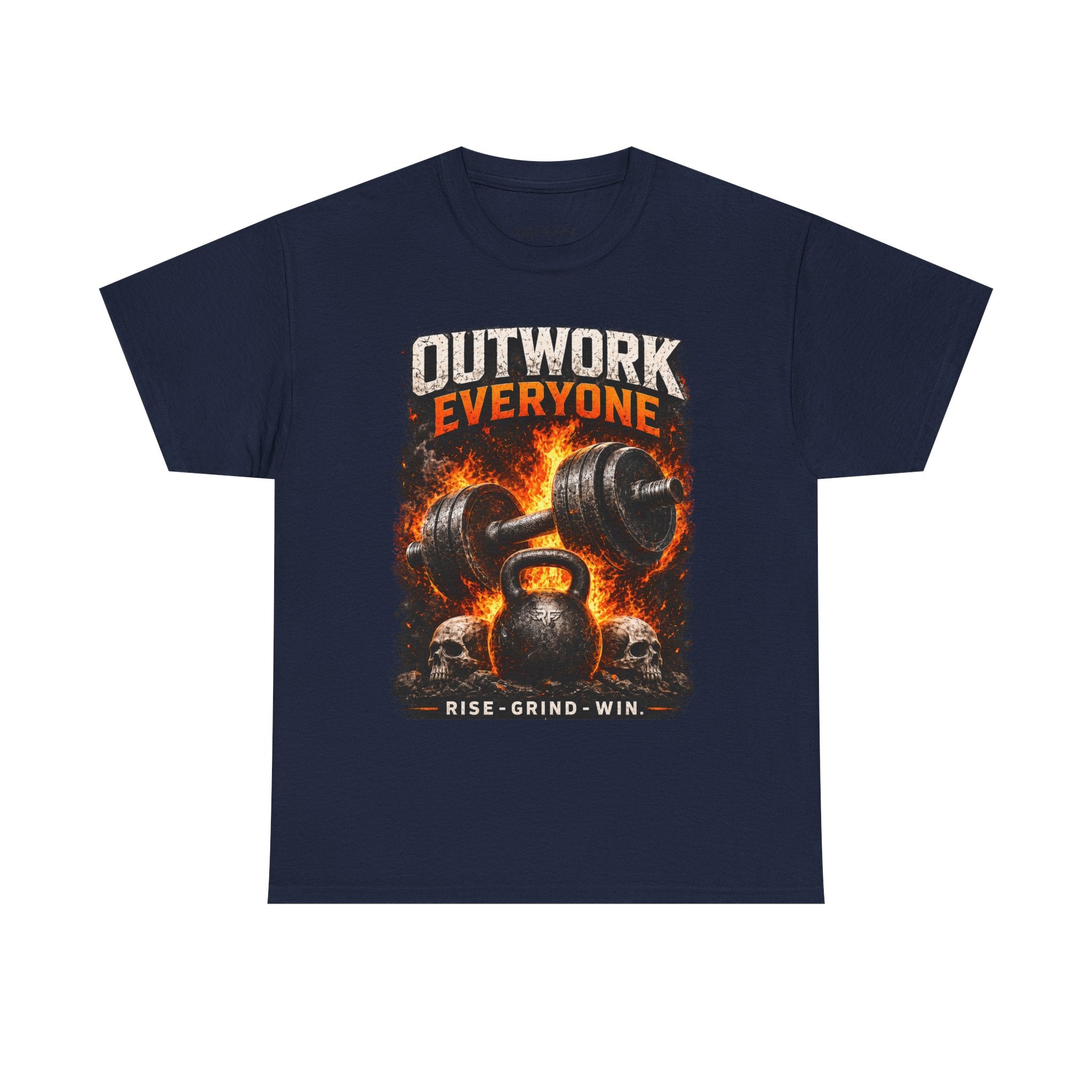 Rise Forge – Outwork Everyone 
Unisex Heavy Cotton Tee