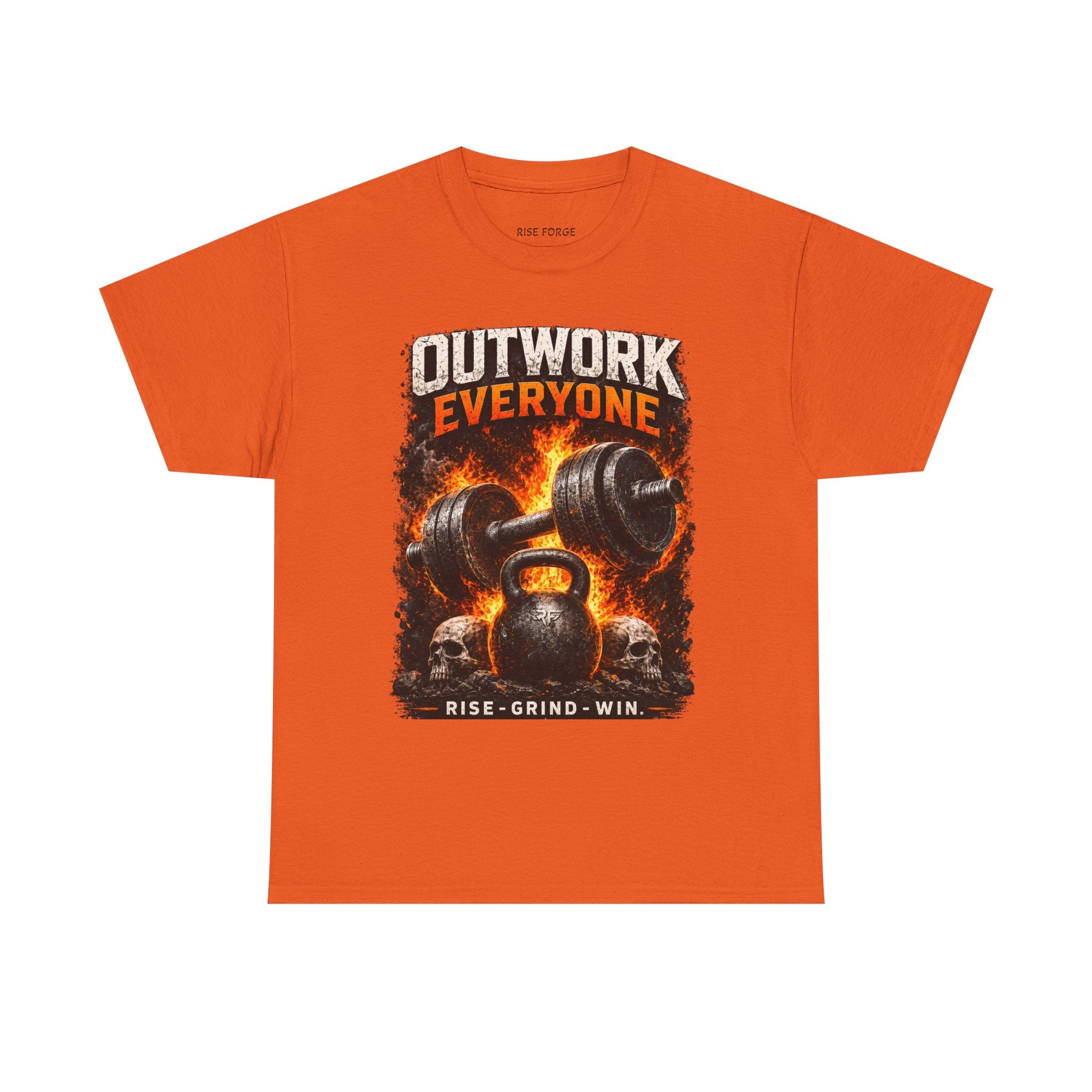 Rise Forge – Outwork Everyone 
Unisex Heavy Cotton Tee