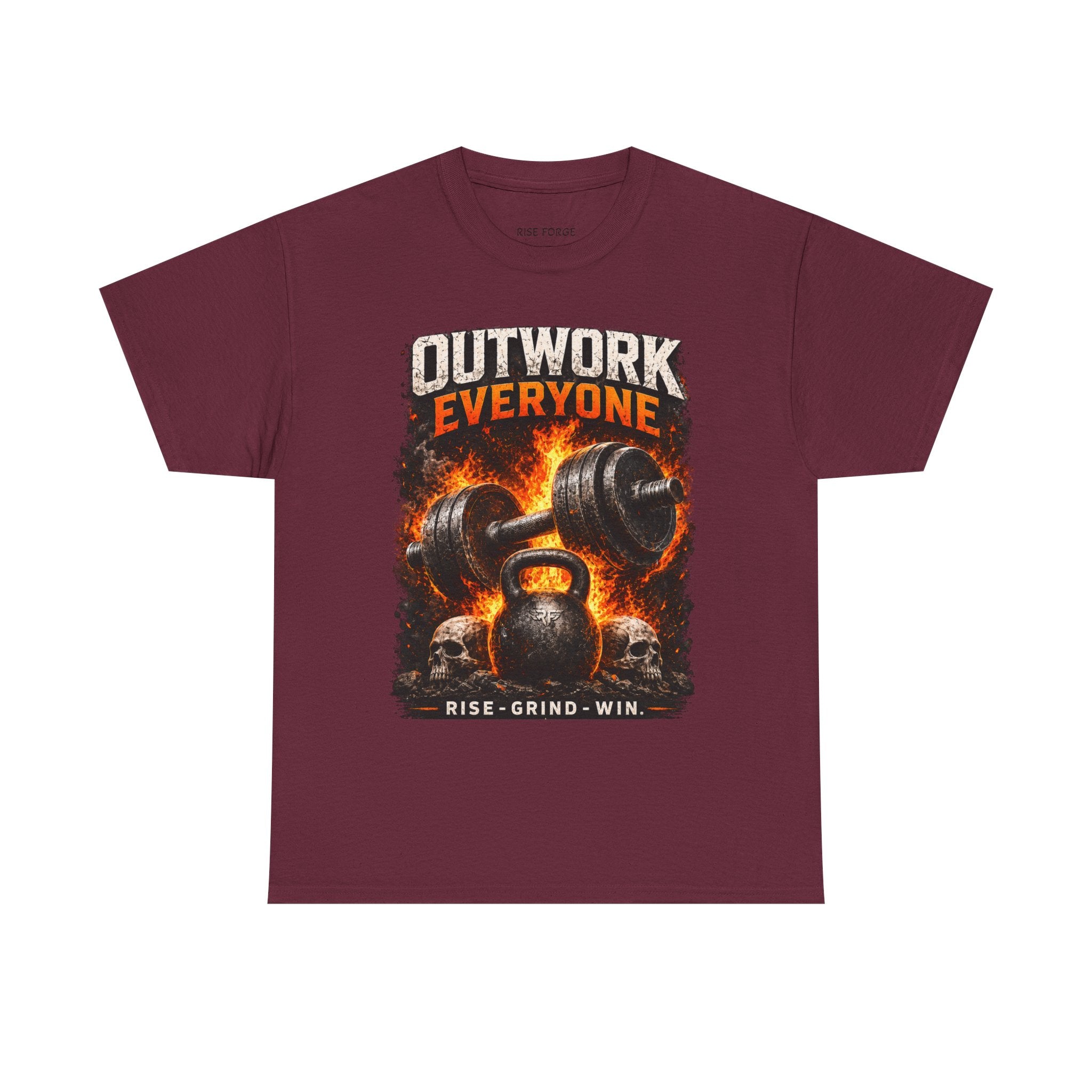 Rise Forge – Outwork Everyone 
Unisex Heavy Cotton Tee