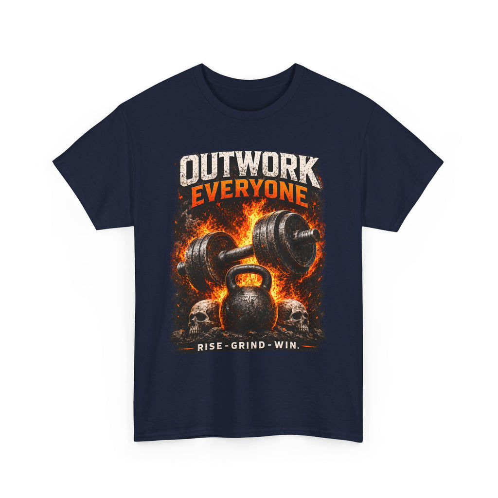 Rise Forge – Outwork Everyone 
Unisex Heavy Cotton Tee