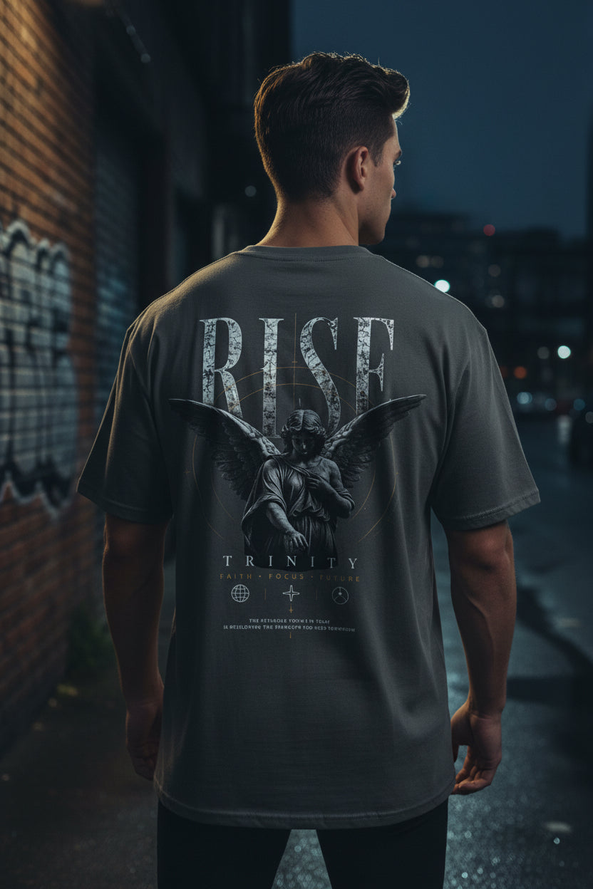 Rise Trinity Unisex Garment-Dyed T-shirt