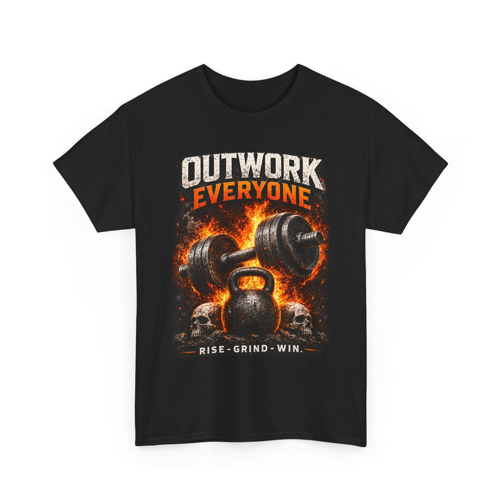 Rise Forge – Outwork Everyone 
Unisex Heavy Cotton Tee