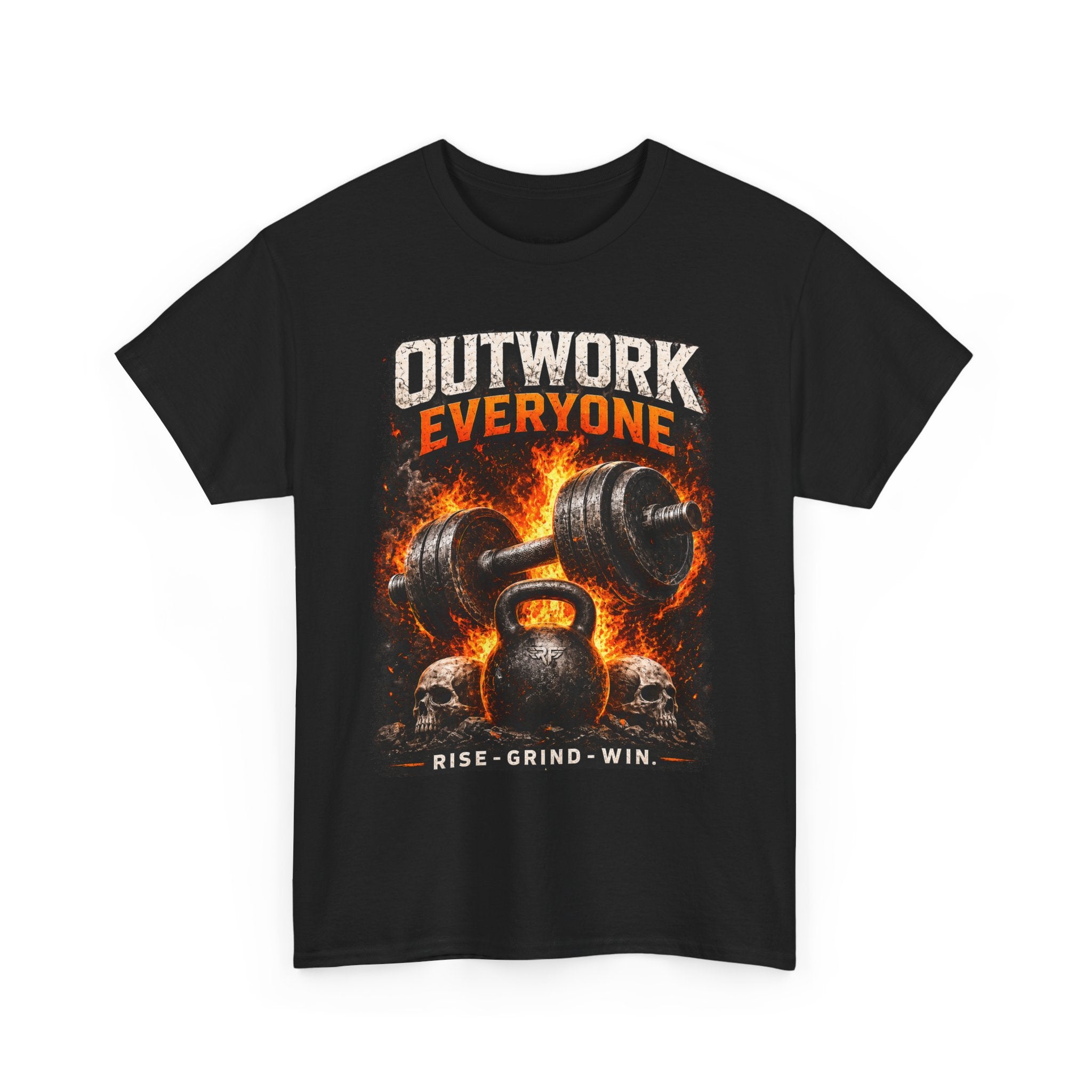 Rise Forge – Outwork Everyone 
Unisex Heavy Cotton Tee