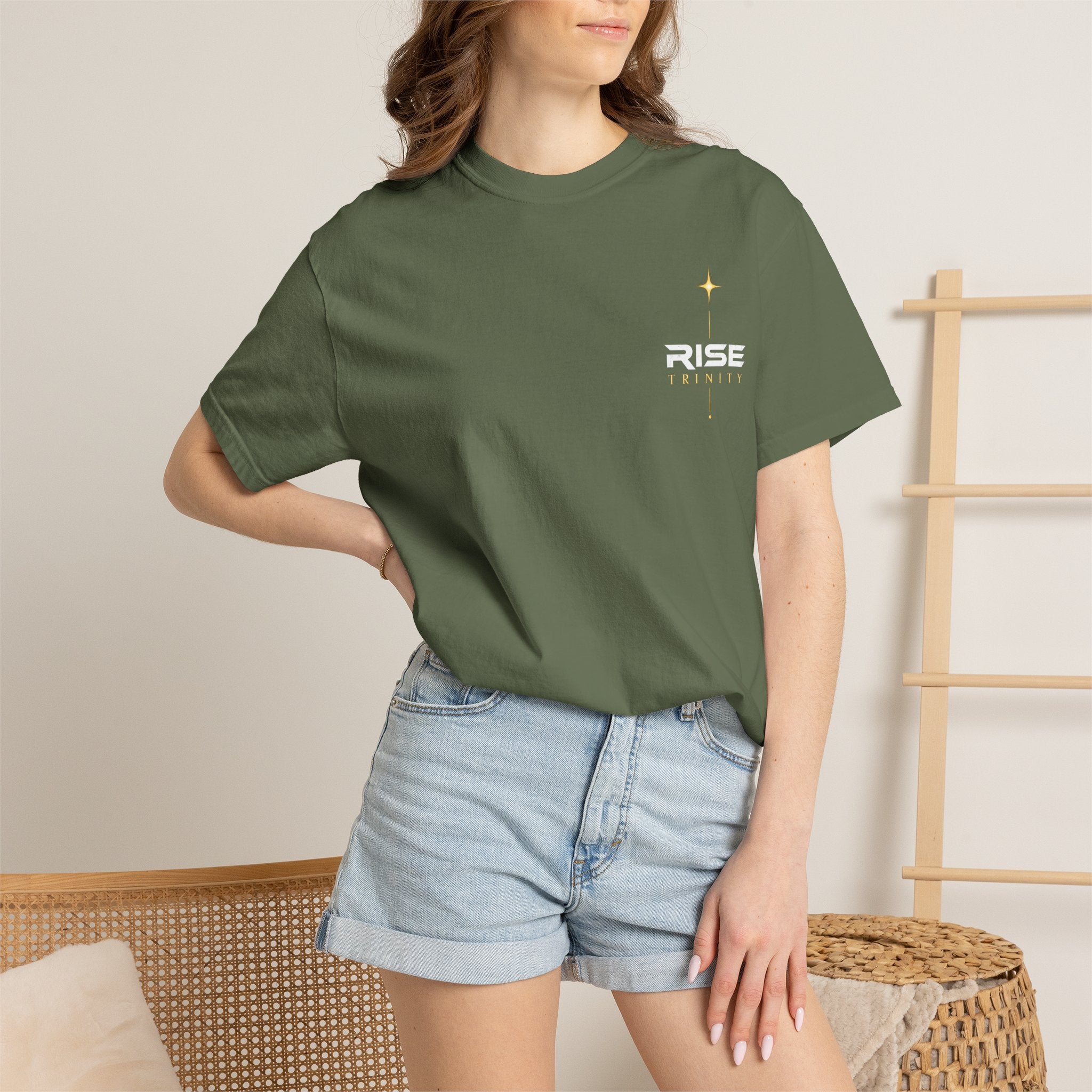 Rise Trinity Unisex Garment-Dyed T-shirt