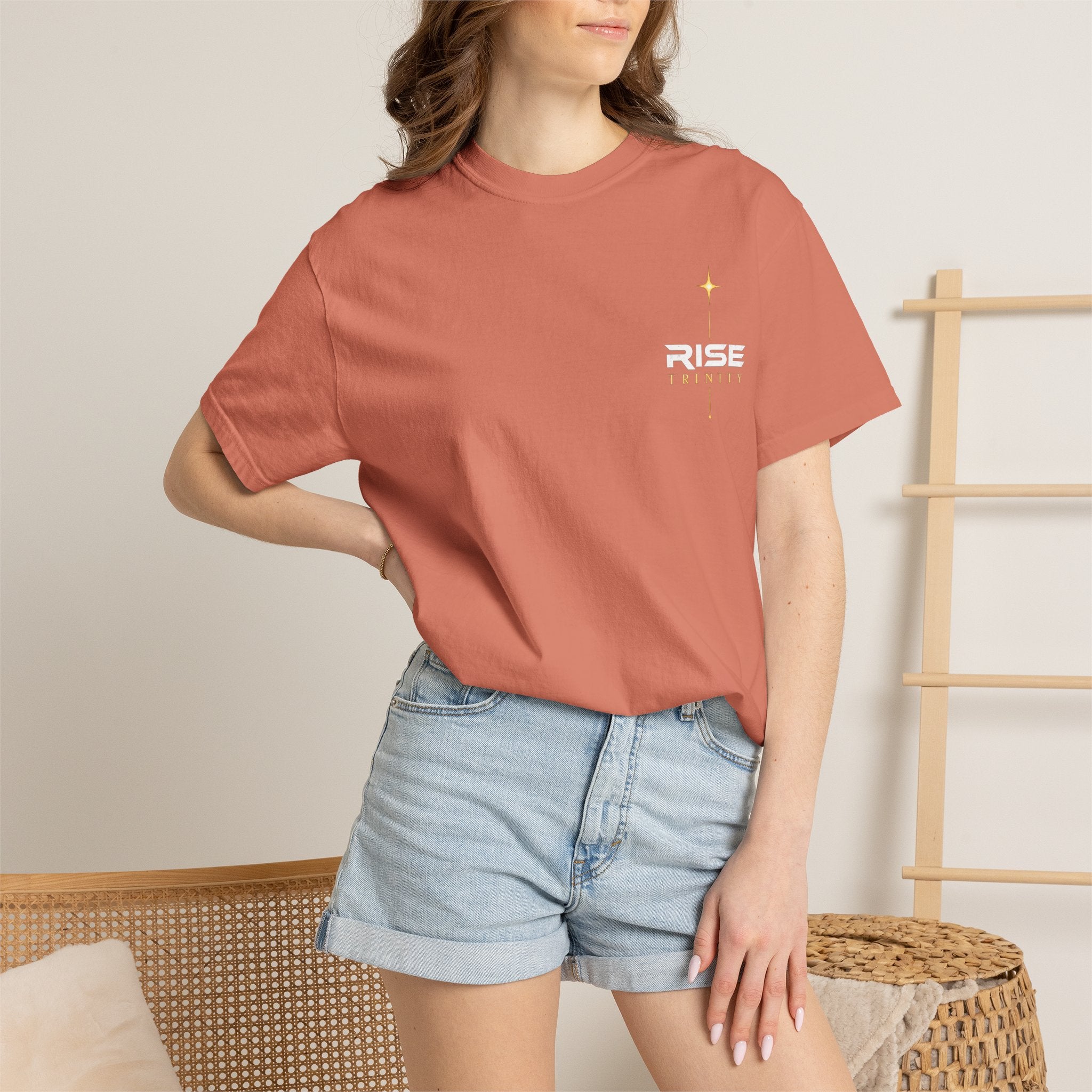 Rise Trinity Unisex Garment-Dyed T-shirt