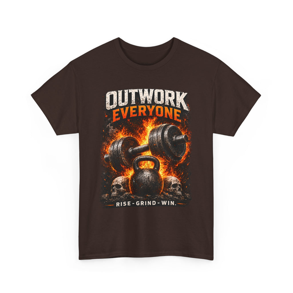Rise Forge – Outwork Everyone 
Unisex Heavy Cotton Tee