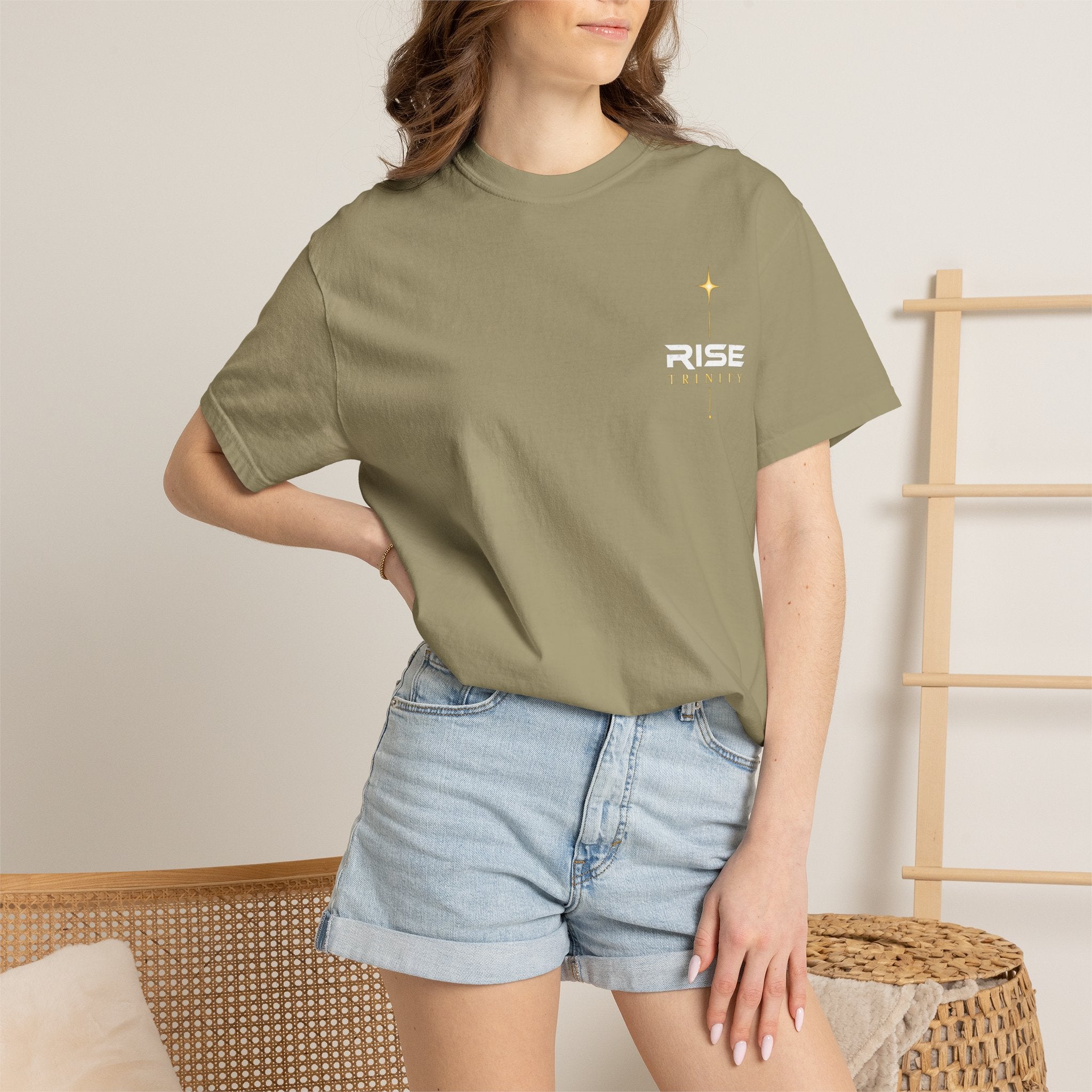 Rise Trinity Unisex Garment-Dyed T-shirt
